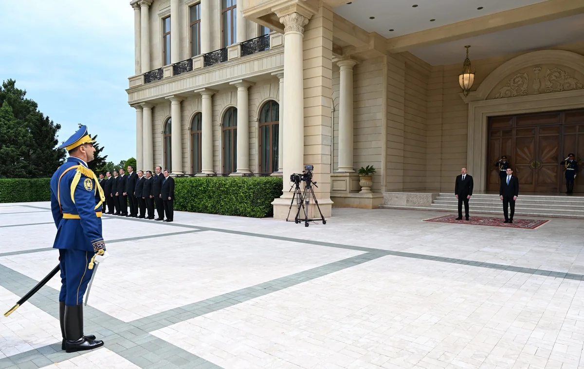 Sərdar Berdiməhəmmədovun Bakıda rəsmi qarşılanma mərasimi olub - Foto 5