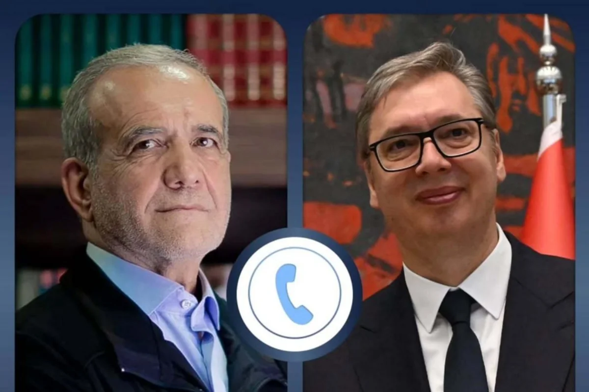 Vuçiç: Pezeşkiana bildirdim ki, Serbiya cəsur siyasi qərarları alqışlayır