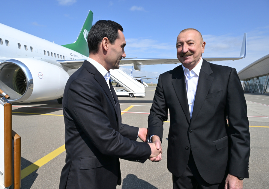 Türkmənistan Prezidenti Füzuli rayonunda səfərdədir