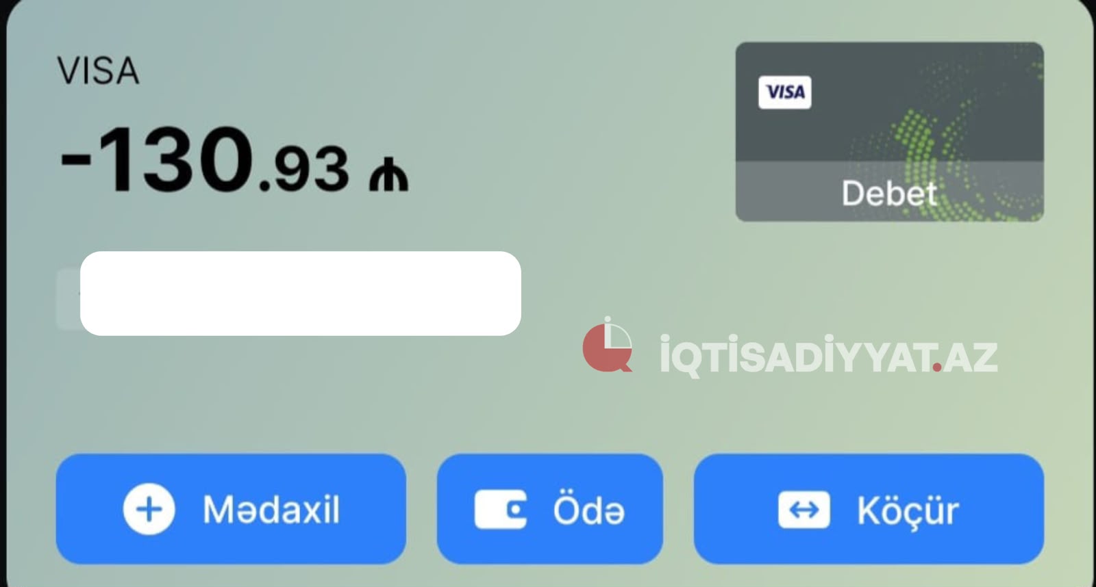 ABB kartlardan vəsait silinməsi ilə bağlı açıqlama yayıb