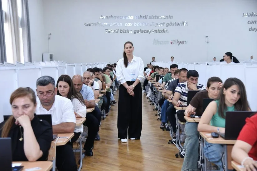 Müəllimlərin sertifikatlaşdırılmasının test imtahanı mərhələsi yekunlaşıb