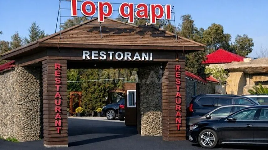 "TOP QAPI" restoranı 1,8 milyon manata satışa çıxarıldı
