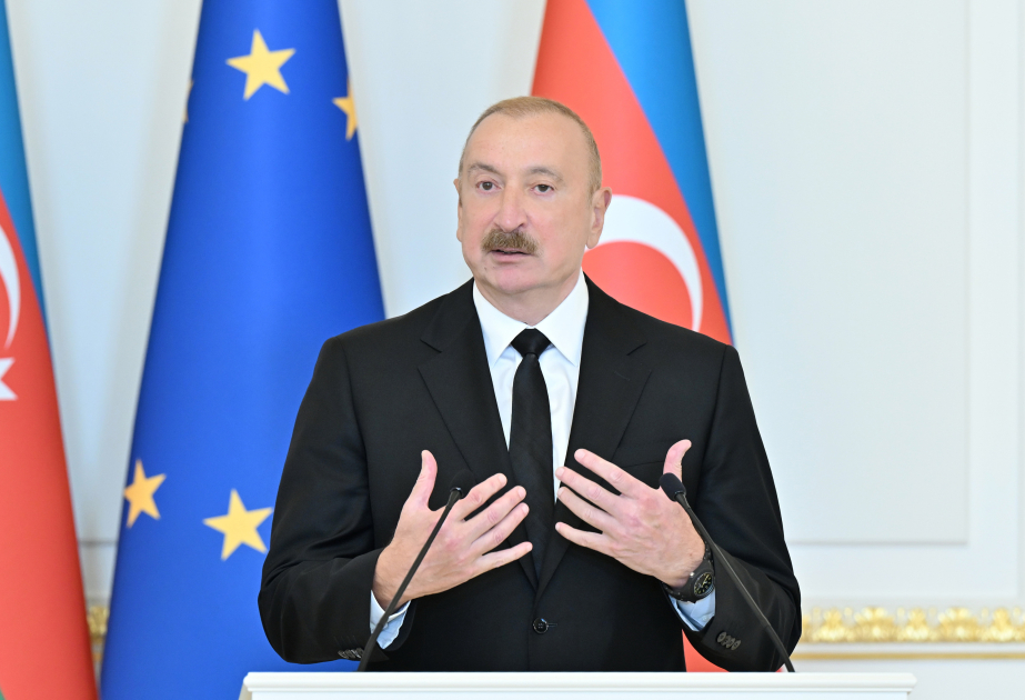 Prezident İlham Əliyev: Bu gün biz Avropa İttifaqı ilə Azərbaycan arasında çox fəal dialoqun şahidiyik