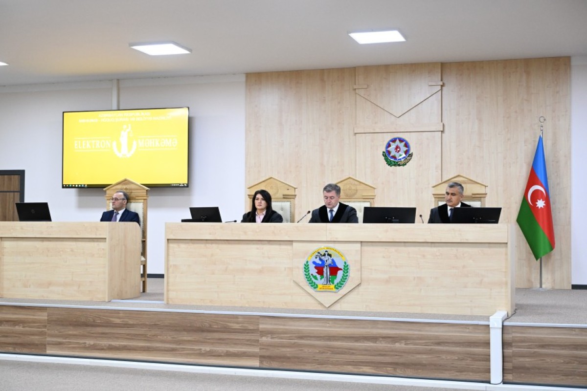 Ermənistan vətəndaşlarının şikayətləri üzrə apellyasiya məhkəməsində təqsirləndirilən şəxslərin vəsatətlərinə baxılıb