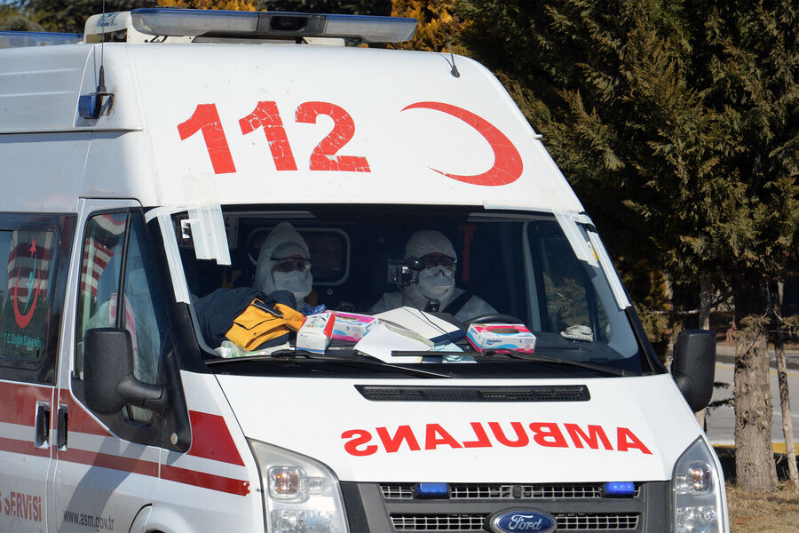 Türkiyədə sərnişin avtobusu qəzaya uğrayıb, 19 nəfər xəsarət alıb
