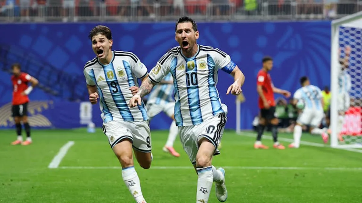Argentina Misir üzərində qələbə qazanaraq 1/4 finala yüksəlib
