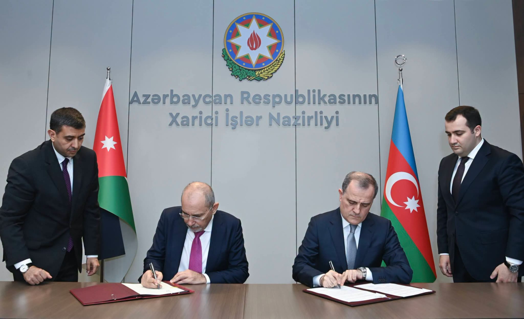 Azərbaycan və İordaniya arasında vizasız rejim elan olunub, yeni sazişlər imzalanıb