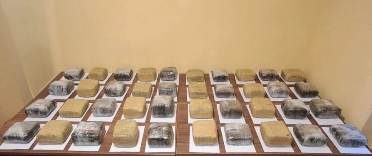 İrandan Azərbaycana 78 kiloqramdan çox narkotikin keçirilməsinin qarşısı alınıb