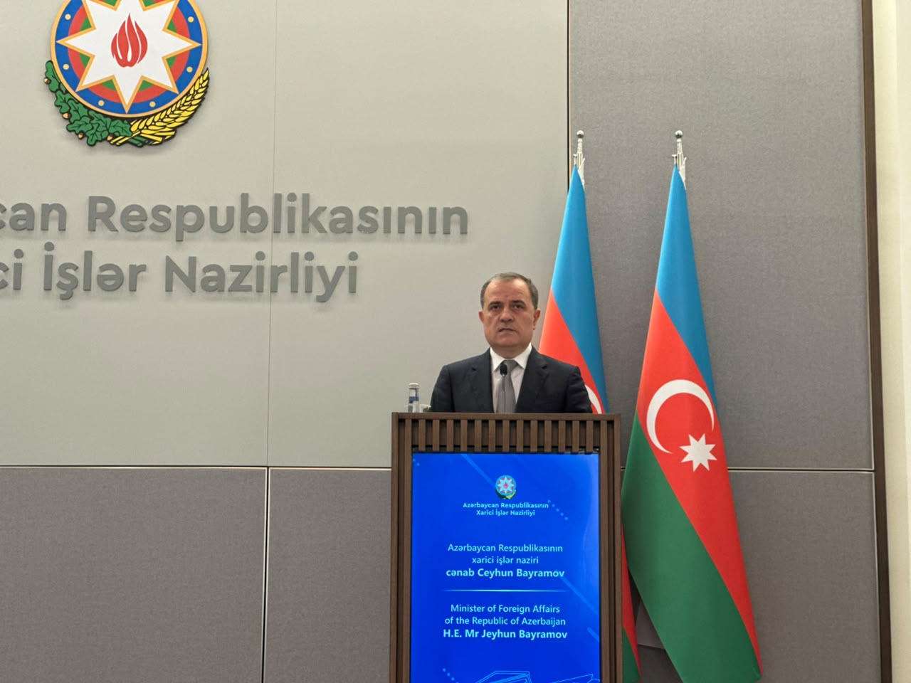 Ceyhun Bayramov Azərbaycan vətəndaşlarının başqa ölkələrdəki münaqişələrdə iştirakı barədə danışıb