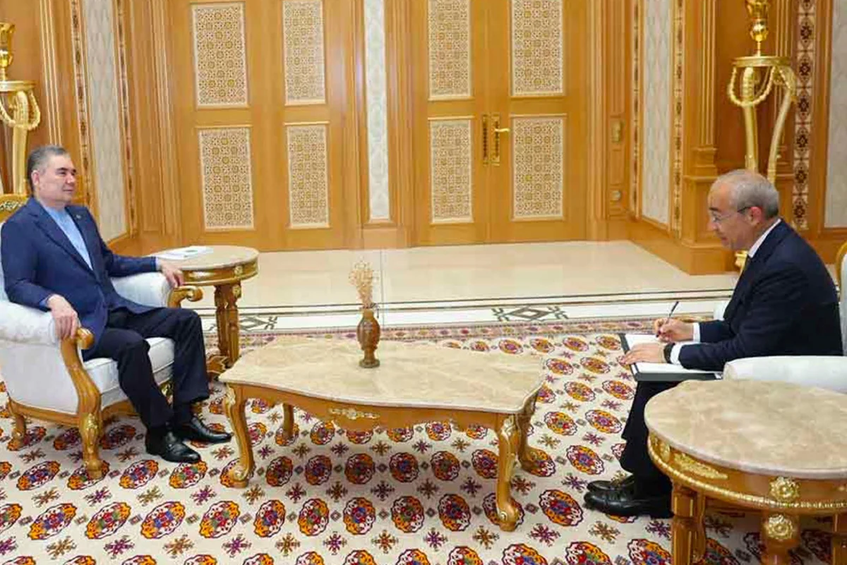Azərbaycan və Türkmənistan reallaşdırılan genişmiqyaslı layihələri müzakirə edib