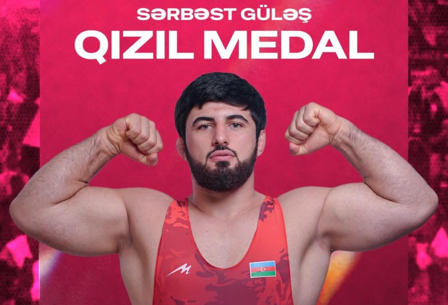 Azərbaycan güləşçisi Avropa çempionu olub