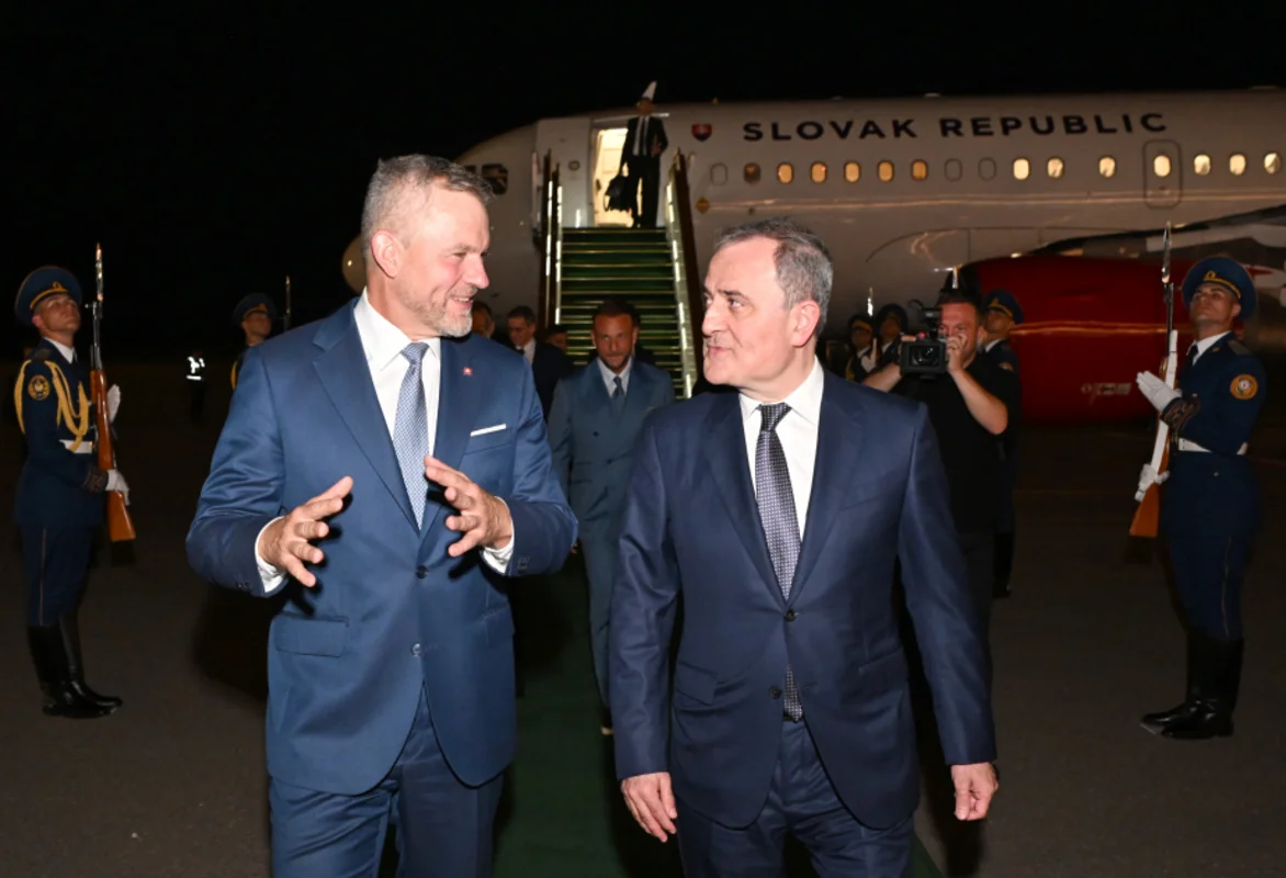 Slovakiya Prezidenti Azərbaycanda rəsmi səfərdədir