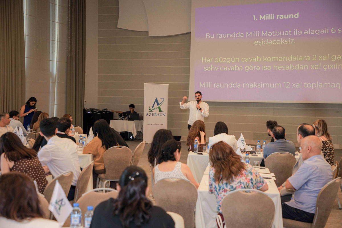 “Azərsun Holdinq” Milli mətbuat Günü münasibətilə tədbir keçirib - FOTO