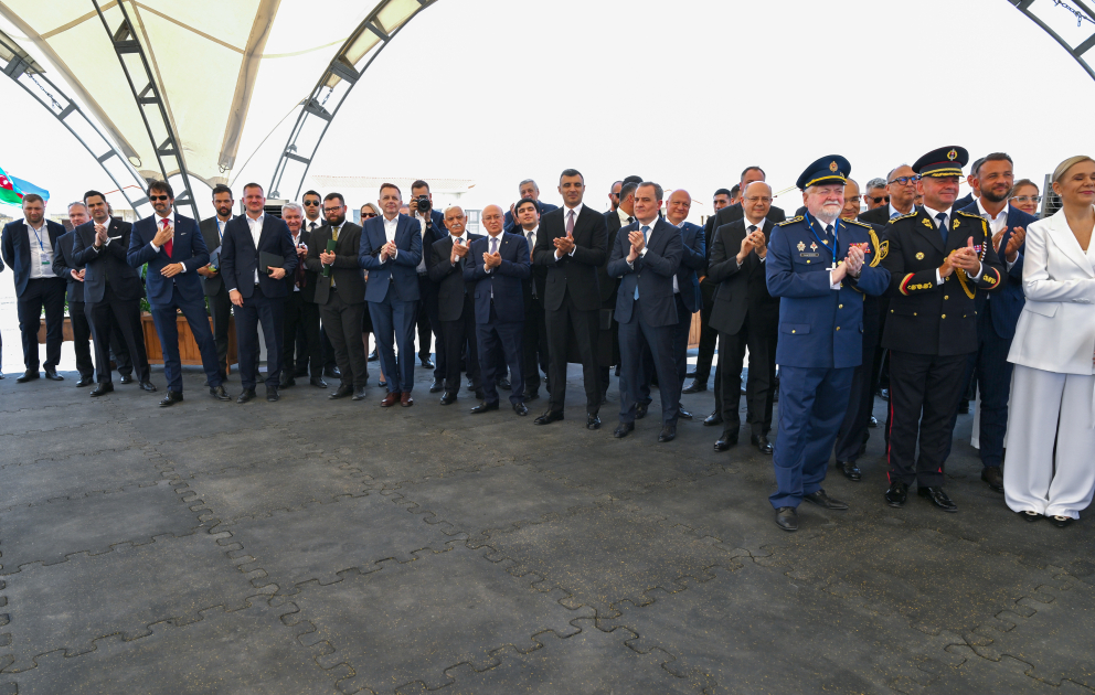 Azərbaycan və Slovakiya prezidentləri Ağdamın Baş Qərvənd kəndində görülən işlərlə tanış olublar - Foto 8