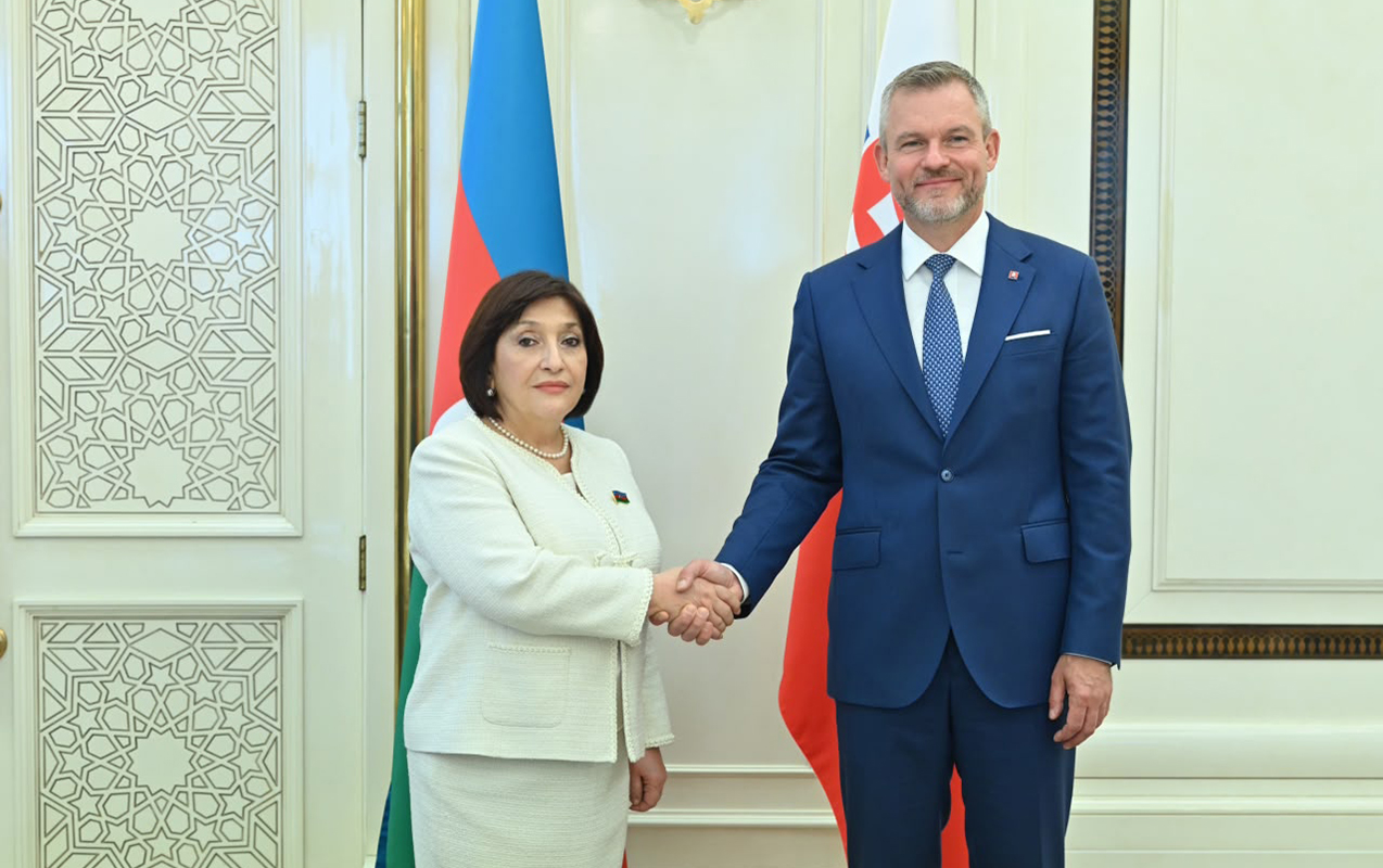 Sahibə Qafarova Pelleqrini ilə görüşüb - FOTO