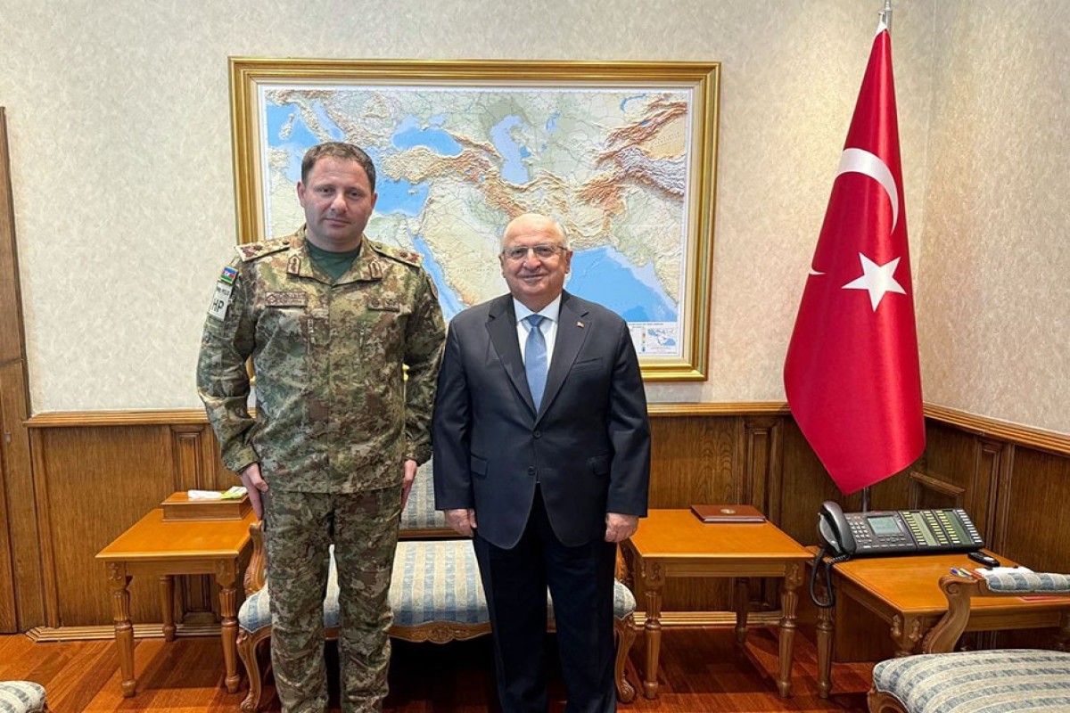 MN nümayəndə heyəti Türkiyədə Yaşar Gülerlə görüşüb - FOTO