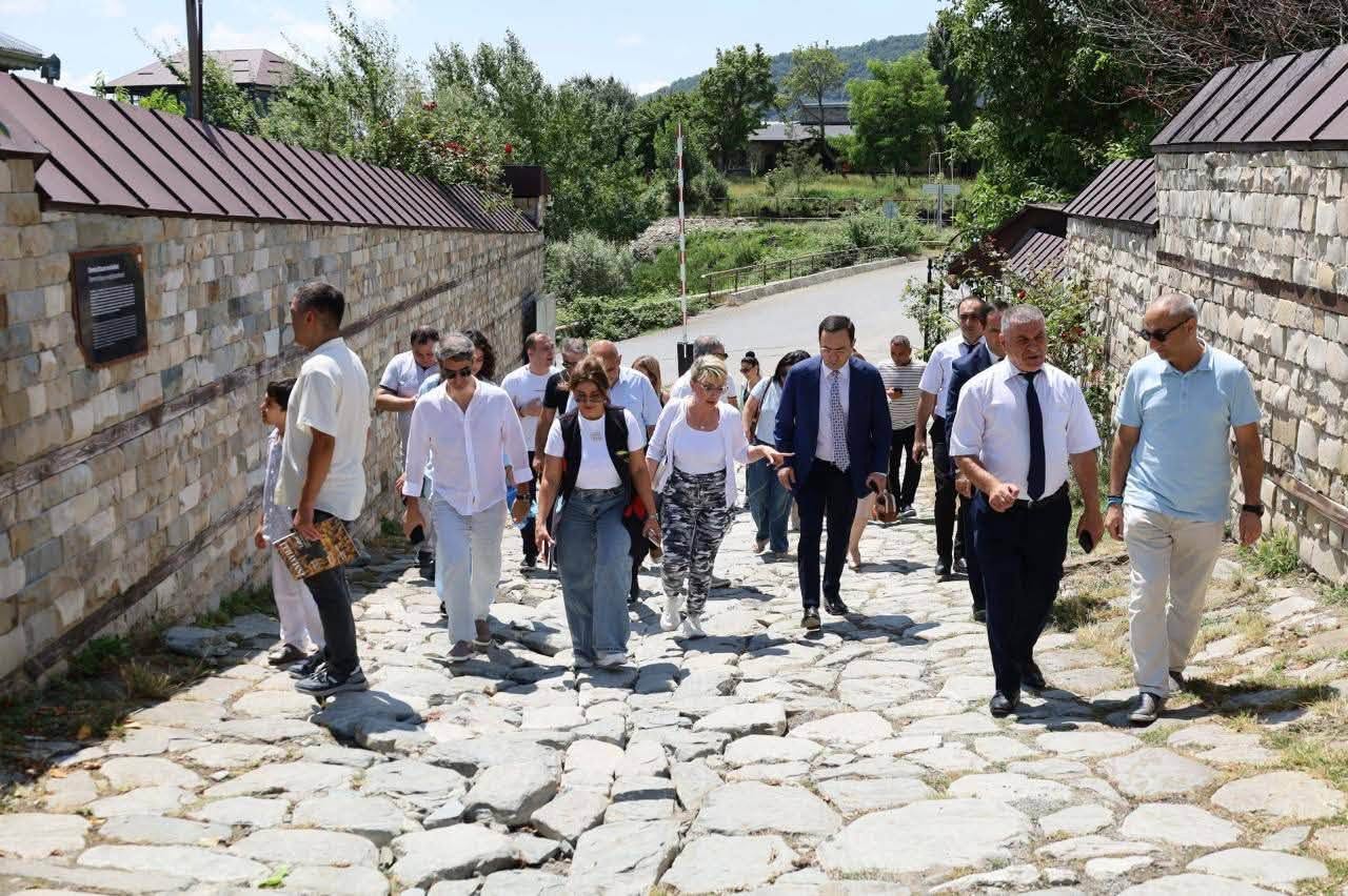 Jurnalistlərin İsmayıllı rayonuna mediaturu təşkil edilib - FOTO - Foto 10
