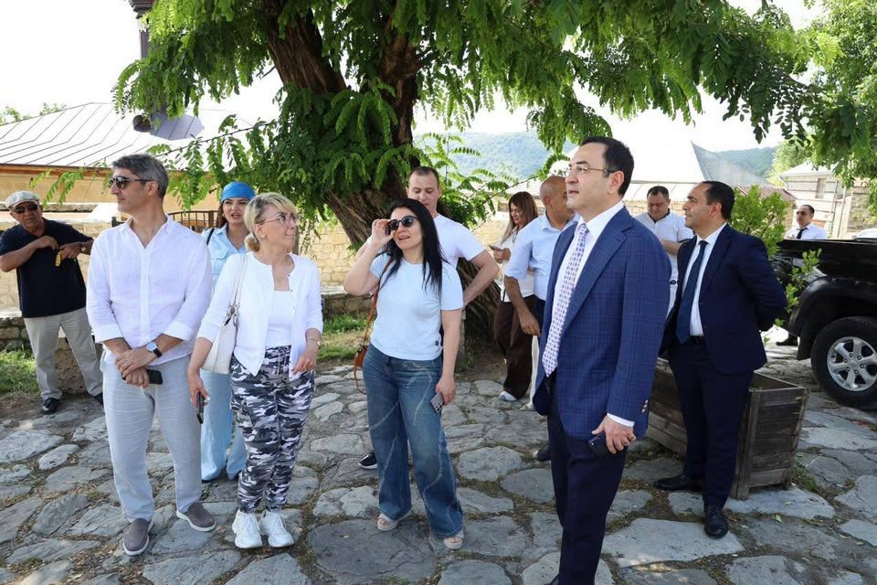 Jurnalistlərin İsmayıllı rayonuna mediaturu təşkil edilib - FOTO - Foto 8