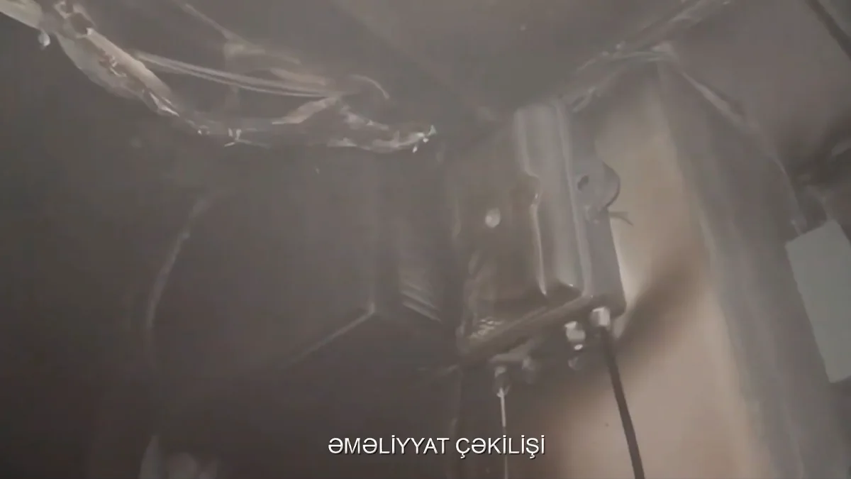 Binəqədidə çoxmərtəbəli yaşayış binasında yanğın olub - VİDEO
