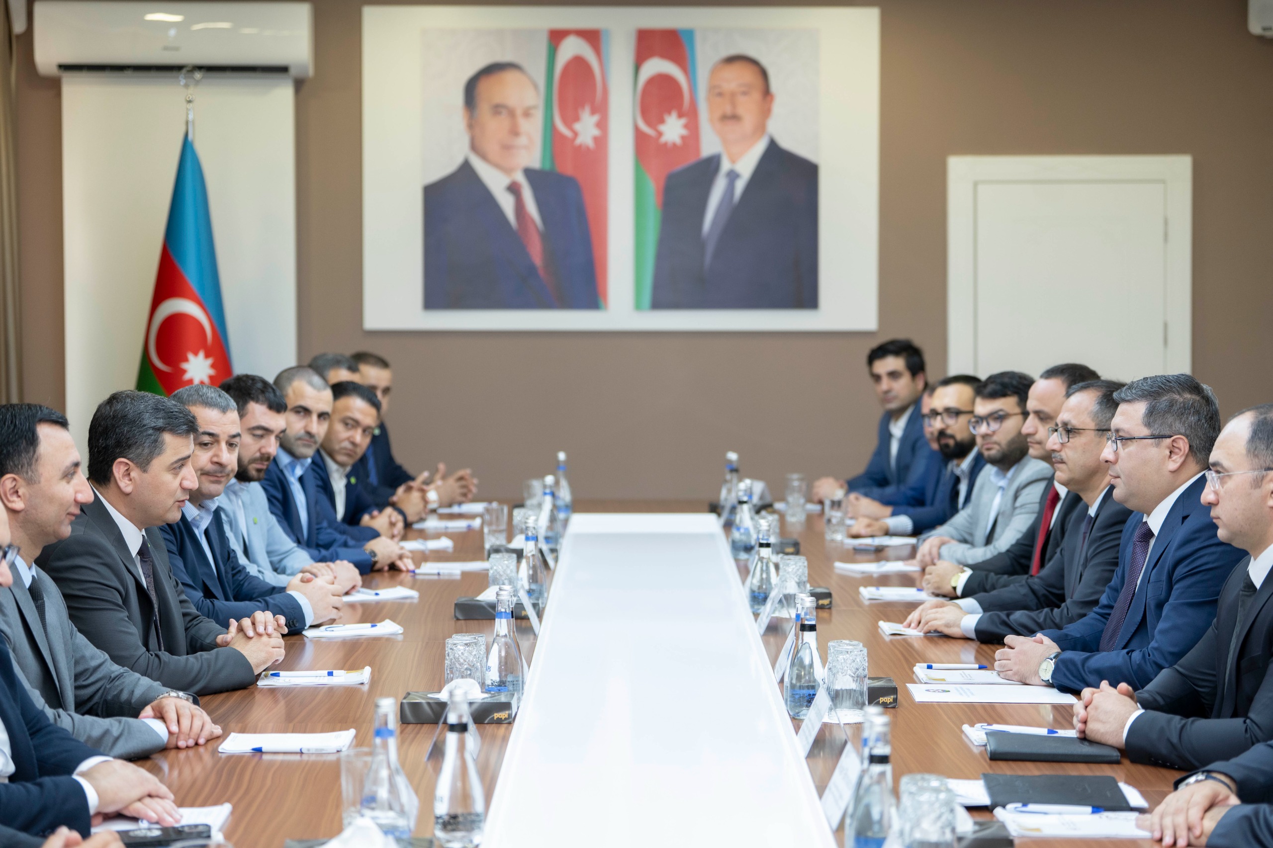 İş Adamları Cəmiyyətinin Milli Assosiasiyası və “Marsol Group” üzvləri ilə görüş keçirilib - FOTO