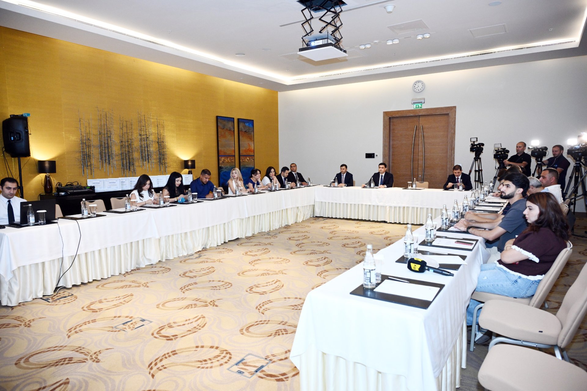 Media nümayəndələri üçün təlim keçilib - FOTO