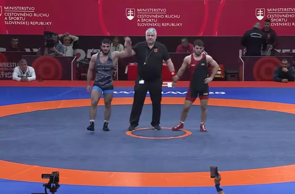 Daha bir güləşçimiz Avropa çempionatında bürünc medal qazandı