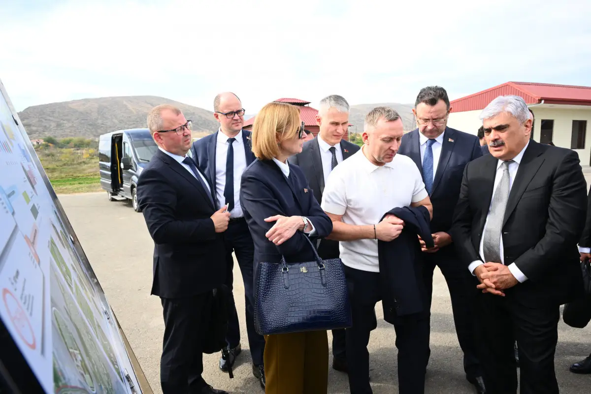 Azərbaycan və Belarusun Baş nazirlərin müavinləri Füzuli rayonuna səfər edib - FOTO