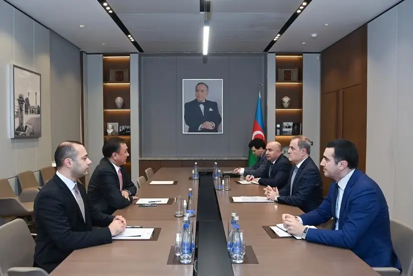 Ceyhun Bayramov TDT baş katibini qəbul edib