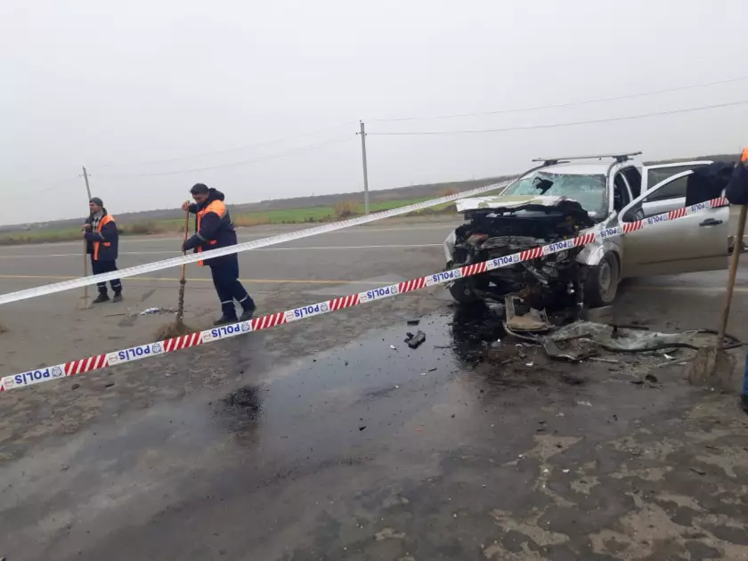 Biləsuvarda yol qəzasında 3 nəfər ölüb, 8 nəfər xəsarət alıb - YENİLƏNİB
