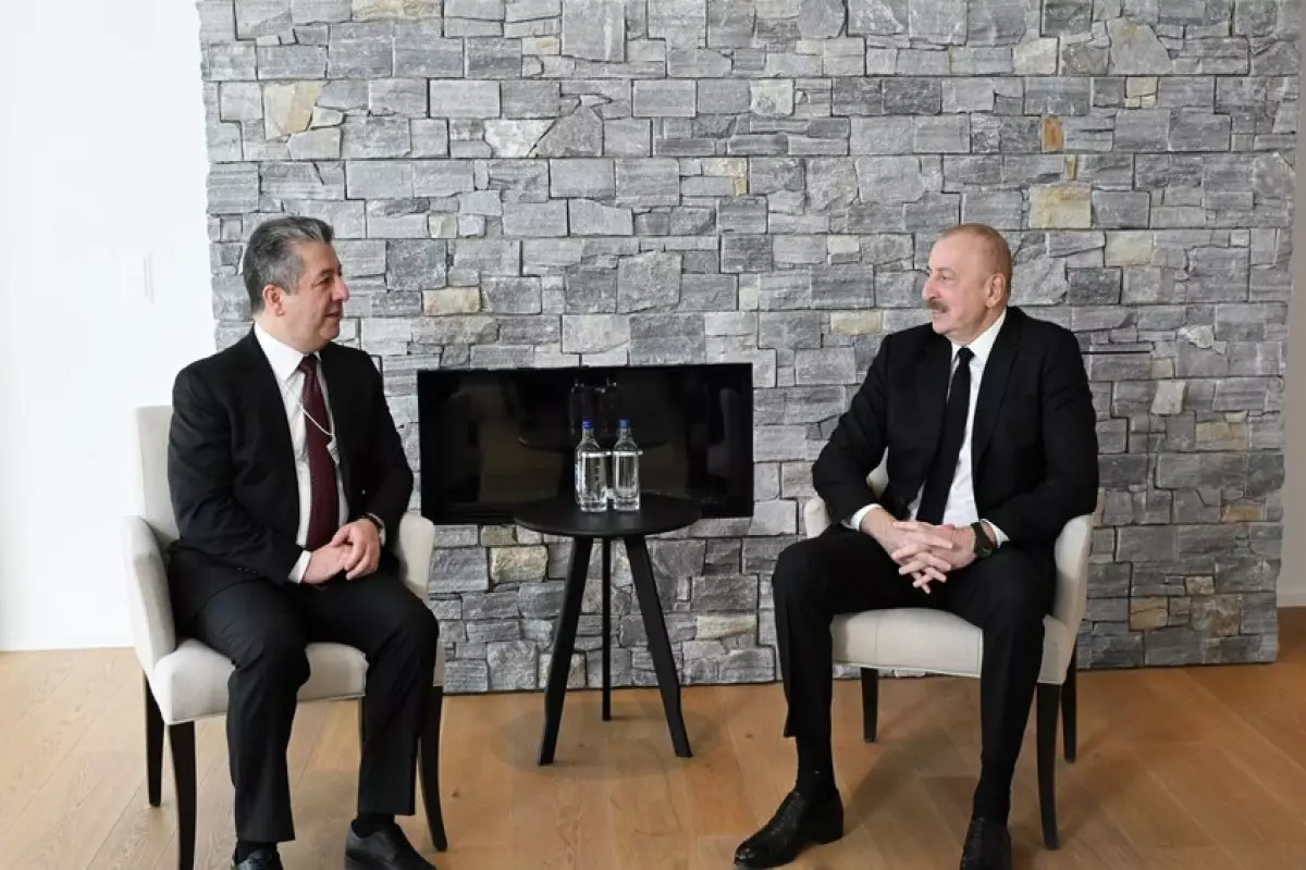 İraq Kürdüstanın Baş naziri Prezident İlham Əliyevi təbrik edib