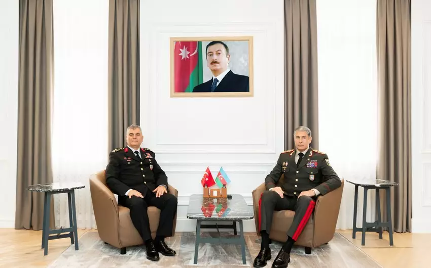 Vilayət Eyvazov Türkiyə Jandarm Baş Komandanının müavini ilə əməkdaşlığı müzakirə edib