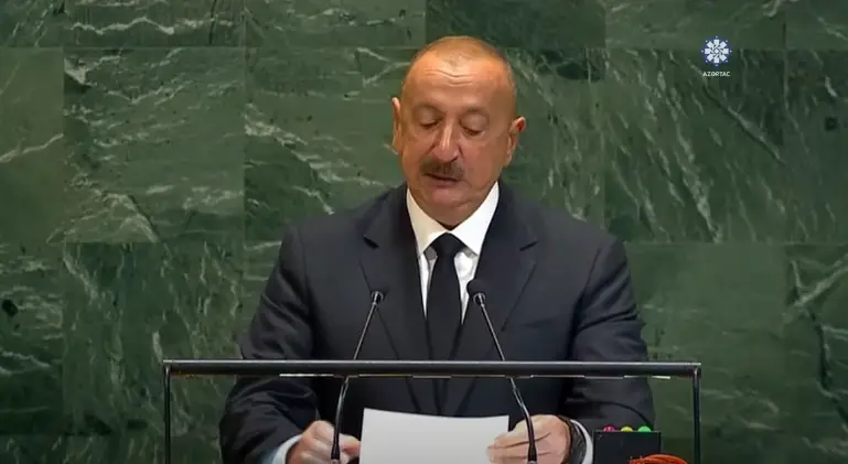 İlham Əliyev BMT kürsüsündən beynəlxalq ictimaiyyətə çağırış edib