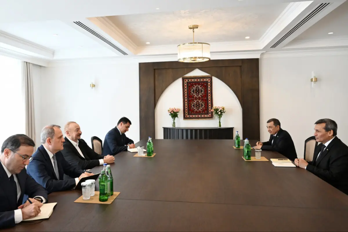 Prezident Xankəndidə Rəşid Meredovu qəbul edib