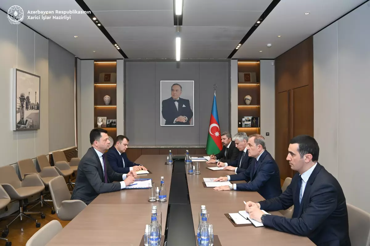 Ceyhun Bayramov Moldovanın XİN-in dövlət katibi ilə görüşüb - FOTO