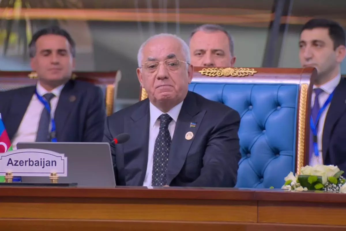 Baş nazir Azərbaycanın D-8-ə üzvlüyünə görə təşəkkürünü bildirib