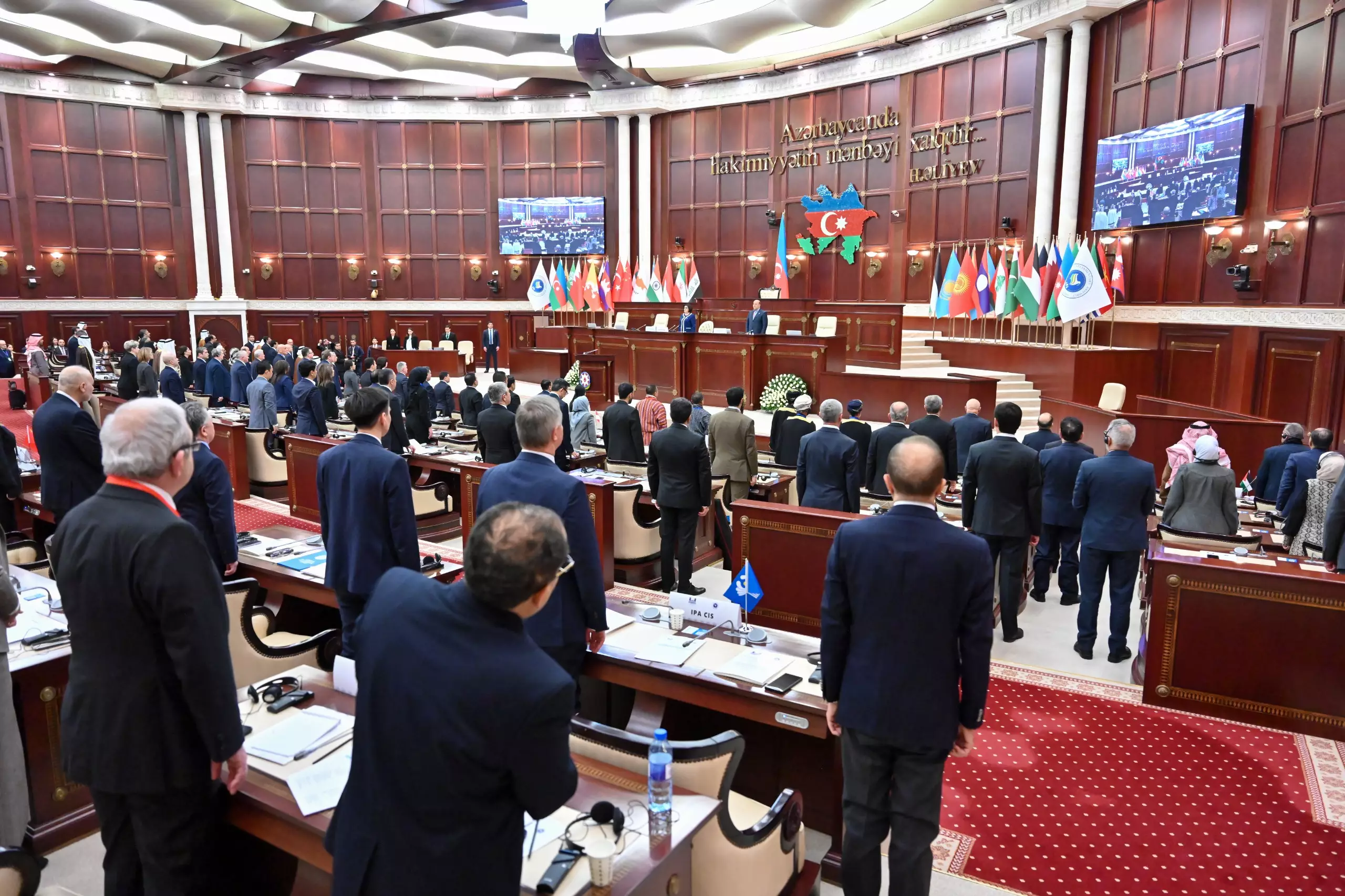 Bakıda Asiya Parlament Assambleyasının 15-ci Plenar Sessiyası öz işinə başlayıb - FOTO