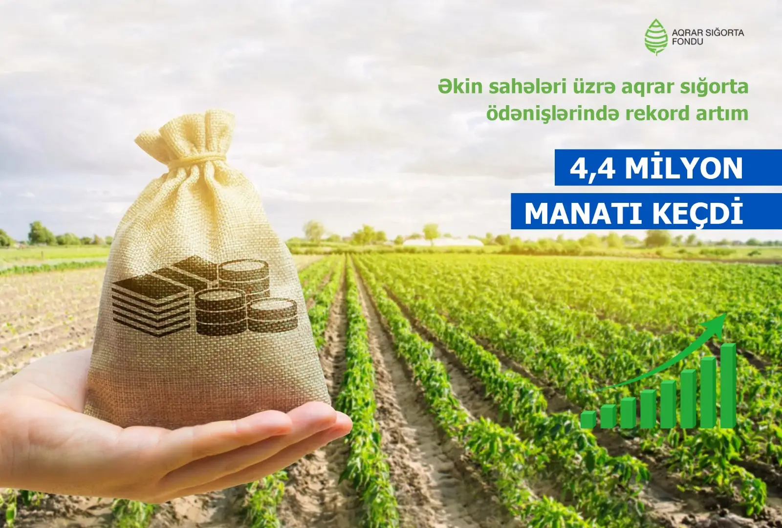 Əkin sahələri üzrə aqrar sığorta ödənişlərində rekord artım – 4,4 MİLYON MANATI KEÇDİ