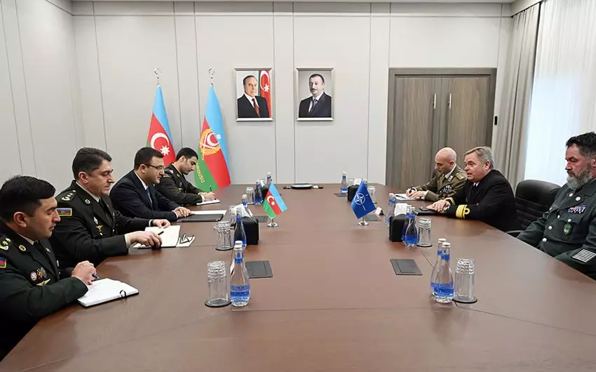 Azərbaycanla NATO arasındakı əlaqələrin inkişafı perspektivləri müzakirə edilib - FOTO