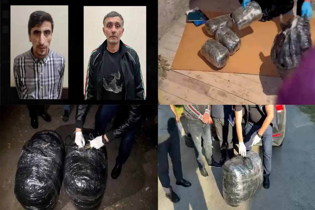 Bakıda 66 kq narkotik dövriyyədən çıxarılıb - VİDEO