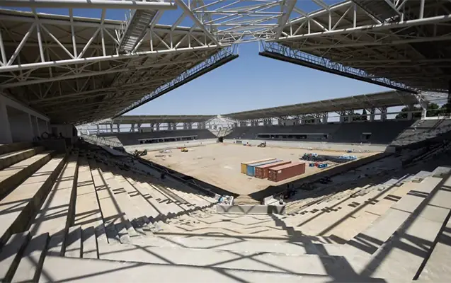 Gəncə şəhər stadionunda bədbəxt hadisə