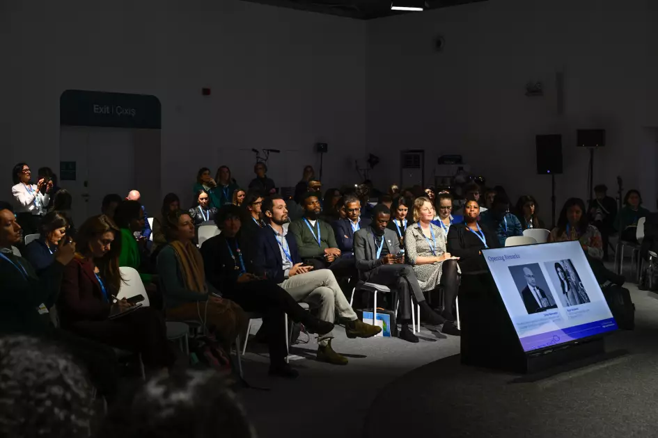 COP29-da yaşıl bacarıqlara dair yüksəksəviyyəli debat təşkil olunub - FOTO
