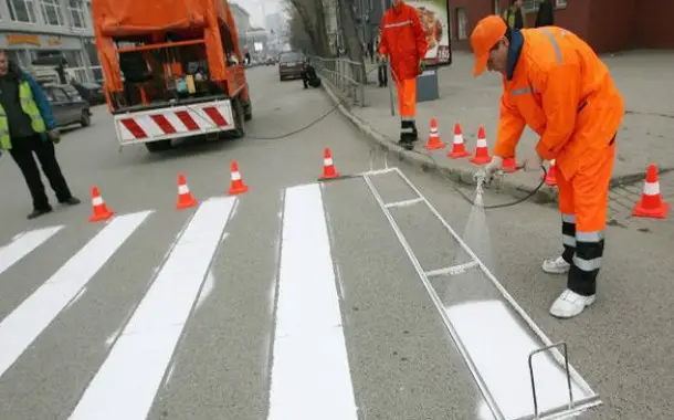 Sumqayıtda yol cizgilərinin çəkilməsinə 350 min manat ayrıldı