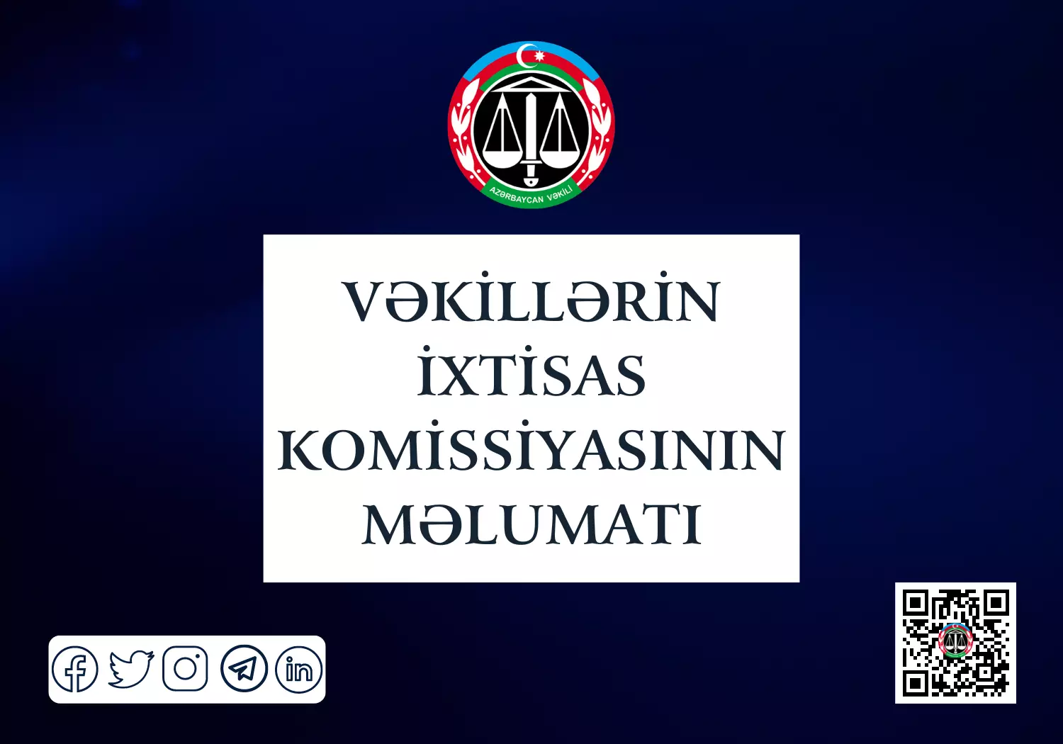 Vəkilliyə qəbul olmaq istəyən şəxslərin nəzərinə - VİDEO