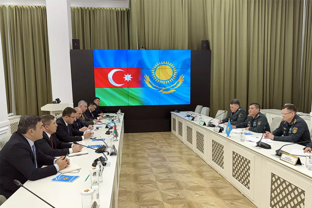 Azərbaycan-Qazaxıstan hərbi əməkdaşlığı müzakirə edilib - FOTO