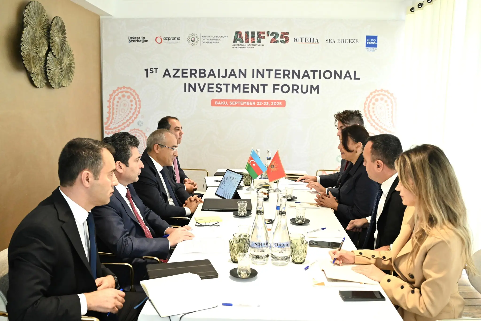 Mikayıl Cabbarov: Azərbaycan Monteneqro ilə iqtisadi əlaqələrin inkişafına önəm verir