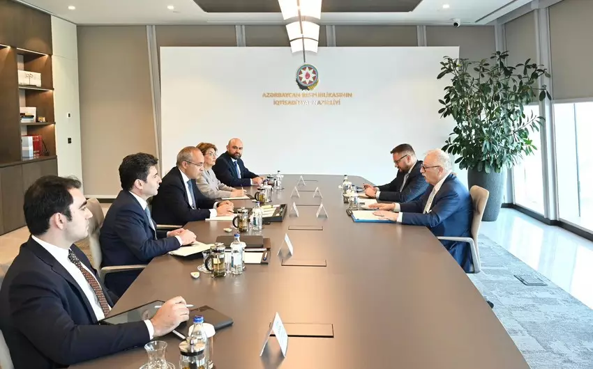 “MOL Group” şirkətinin prezidenti ilə görüş keçirilib - FOTO