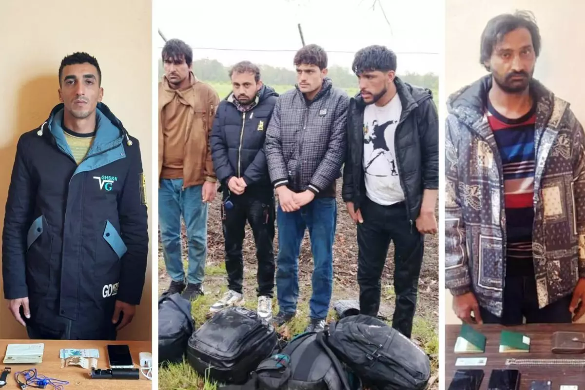 Ötən ay dövlət sərhədinin pоzulmasına görə 43 əcnəbi saxlanılıb