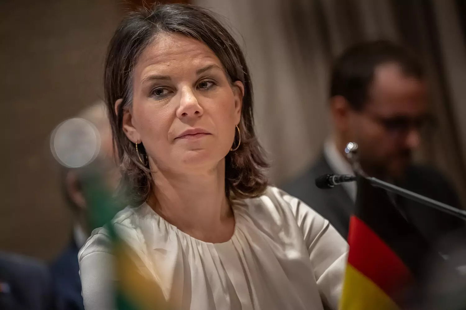 Almaniya XİN rəhbəri Lavrova cavab verərkən səhv edib