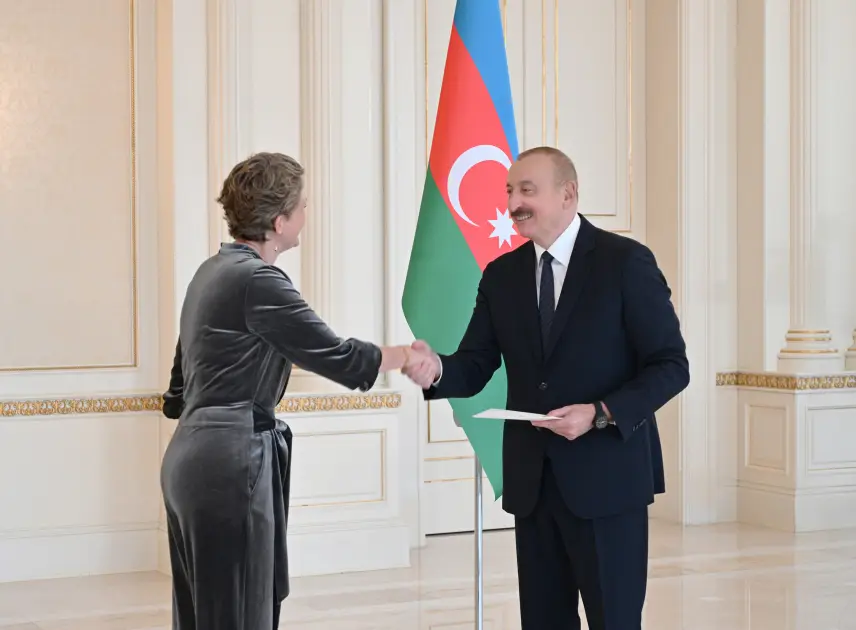 Prezident Niderlandın Azərbaycandakı səfirinin etimadnaməsini qəbul edib