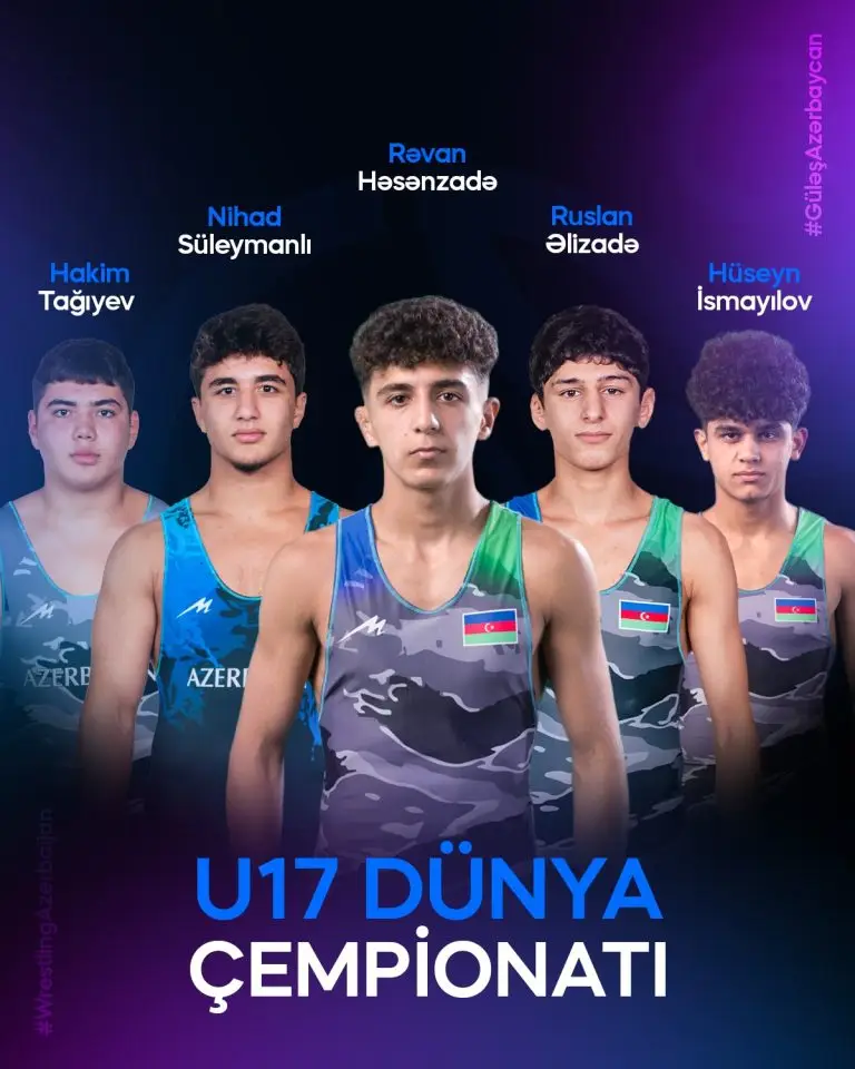 Azərbaycan güləşçiləri dünya çempionatını 4 medalla başa vurub